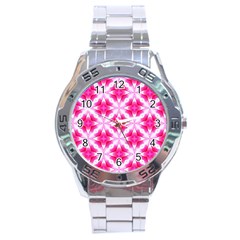 Cute Pretty Elegant Pattern Stainless Steel Watch by GardenOfOphir