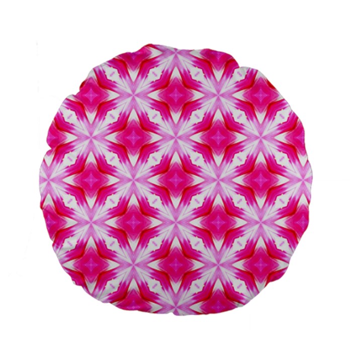 Cute Pretty Elegant Pattern 15  Premium Flano Round Cushion 