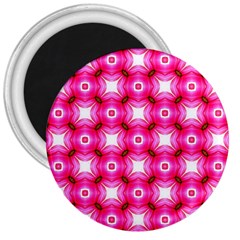 Cute Pretty Elegant Pattern 3  Button Magnet