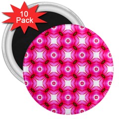 Cute Pretty Elegant Pattern 3  Button Magnet (10 Pack)