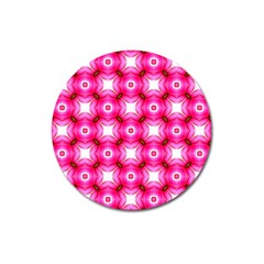 Cute Pretty Elegant Pattern Magnet 3  (round)