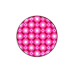 Cute Pretty Elegant Pattern Golf Ball Marker 10 Pack (for Hat Clip) Front