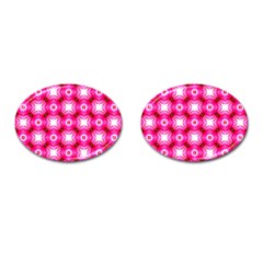 Cute Pretty Elegant Pattern Cufflinks (oval)