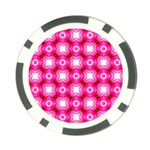 Cute Pretty Elegant Pattern Poker Chip Front