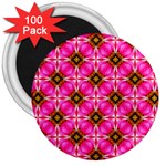 Cute Pretty Elegant Pattern 3  Button Magnet (100 pack) Front