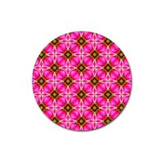 Cute Pretty Elegant Pattern Magnet 3  (round) by GardenOfOphir