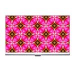 Cute Pretty Elegant Pattern Business Card Holder Front