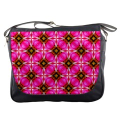 Cute Pretty Elegant Pattern Messenger Bag by GardenOfOphir