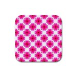 Cute Pretty Elegant Pattern Drink Coasters 4 Pack (Square) Front