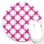 Cute Pretty Elegant Pattern 8  Mouse Pad (Round) Front