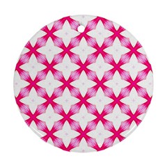 Cute Pretty Elegant Pattern Round Ornament