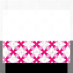 Cute Pretty Elegant Pattern Jigsaw Puzzle (rectangle)