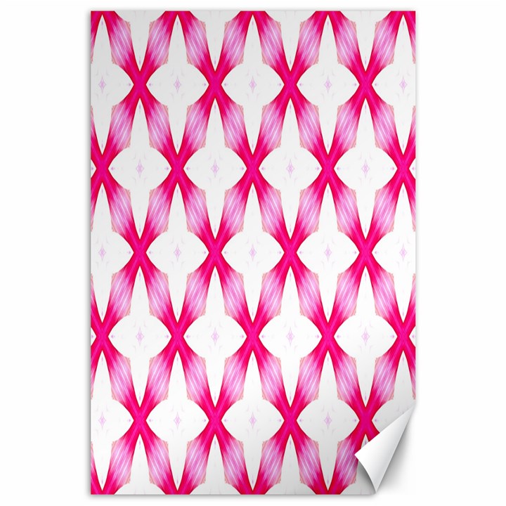 Cute Pretty Elegant Pattern Canvas 24  x 36  (Unframed)