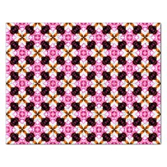 Cute Pretty Elegant Pattern Jigsaw Puzzle (rectangle)