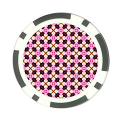 Cute Pretty Elegant Pattern Poker Chip