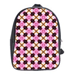 Cute Pretty Elegant Pattern School Bag (xl)