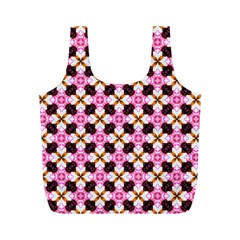 Cute Pretty Elegant Pattern Reusable Bag (m) by GardenOfOphir