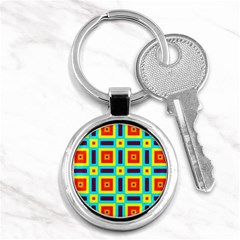 Cute Pretty Elegant Pattern Key Chain (round) by GardenOfOphir