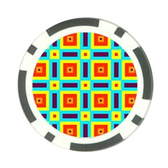 Cute Pretty Elegant Pattern Poker Chip