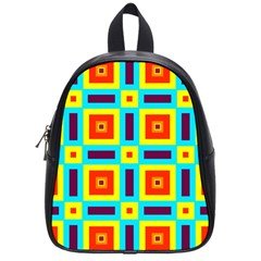 Cute Pretty Elegant Pattern School Bag (small)