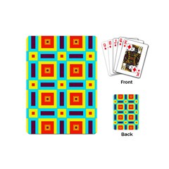 Cute Pretty Elegant Pattern Playing Cards (mini)