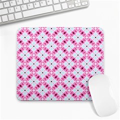 Cute Pretty Elegant Pattern Large Mouse Pad (rectangle) by GardenOfOphir