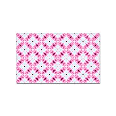 Cute Pretty Elegant Pattern Sticker (rectangle)