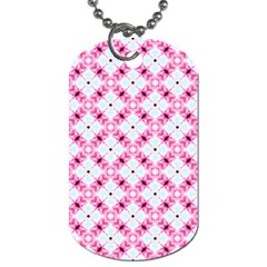 Cute Pretty Elegant Pattern Dog Tag (two-sided) 