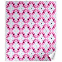 Cute Pretty Elegant Pattern Canvas 8  X 10  (unframed) by GardenOfOphir