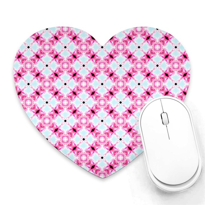 Cute Pretty Elegant Pattern Mouse Pad (Heart)