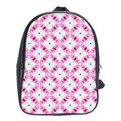 Cute Pretty Elegant Pattern School Bag (large)