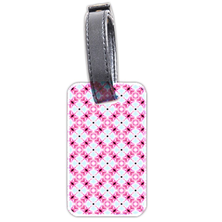 Cute Pretty Elegant Pattern Luggage Tag (Two Sides)