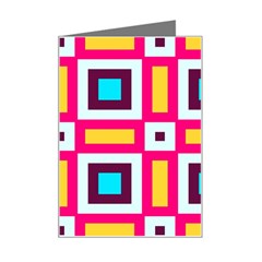 Cute Pretty Elegant Pattern Mini Greeting Card