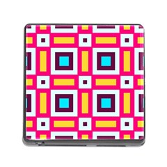 Cute Pretty Elegant Pattern Memory Card Reader With Storage (square)