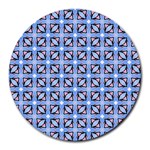 Cute Pretty Elegant Pattern 8  Mouse Pad (Round) Front