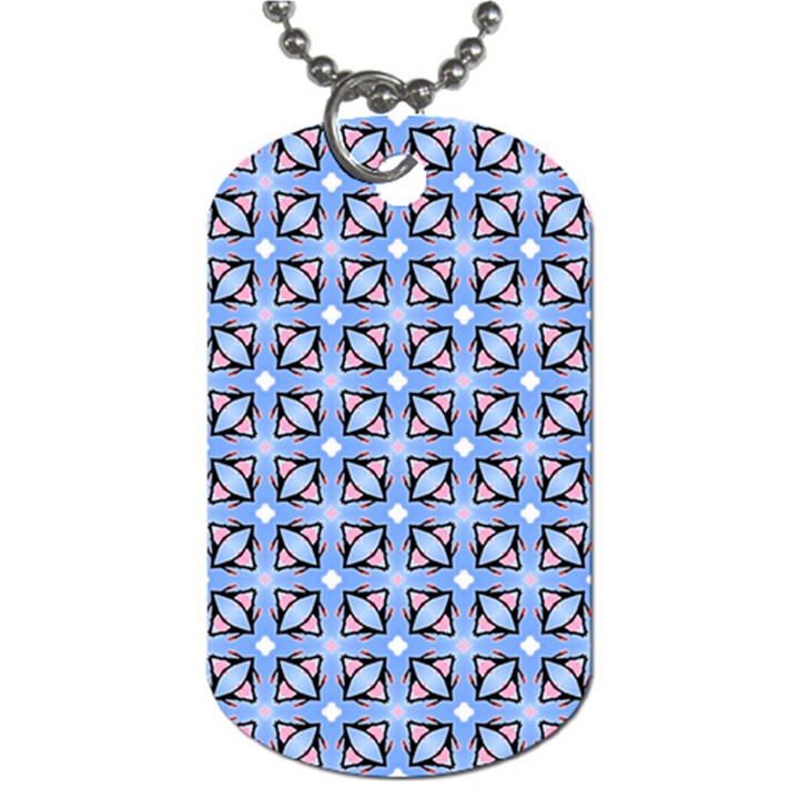 Cute Pretty Elegant Pattern Dog Tag (Two-sided) 