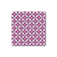 Cute Pretty Elegant Pattern Magnet (square)