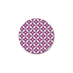 Cute Pretty Elegant Pattern Golf Ball Marker 10 Pack