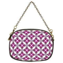 Cute Pretty Elegant Pattern Chain Purse (two Sided) 