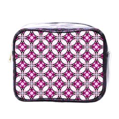 Cute Pretty Elegant Pattern Mini Travel Toiletry Bag (one Side) by GardenOfOphir