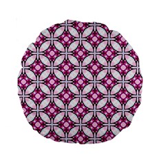 Cute Pretty Elegant Pattern 15  Premium Round Cushion  by GardenOfOphir