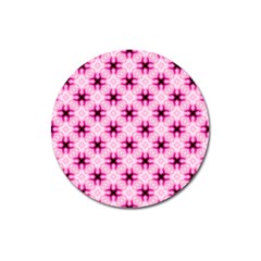 Cute Pretty Elegant Pattern Magnet 3  (round)