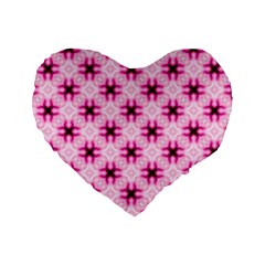 Cute Pretty Elegant Pattern 16  Premium Heart Shape Cushion 