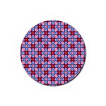 Cute Pretty Elegant Pattern Drink Coasters 4 Pack (Round) Front