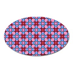 Cute Pretty Elegant Pattern Magnet (oval)