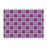 Cute Pretty Elegant Pattern A4 Sticker 100 Pack Front