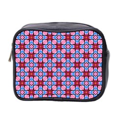 Cute Pretty Elegant Pattern Mini Travel Toiletry Bag (two Sides)