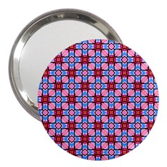 Cute Pretty Elegant Pattern 3  Handbag Mirror by GardenOfOphir