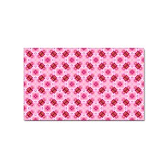 Cute Pretty Elegant Pattern Sticker (rectangle) by GardenOfOphir