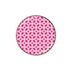 Cute Pretty Elegant Pattern Golf Ball Marker 4 Pack (for Hat Clip) by GardenOfOphir